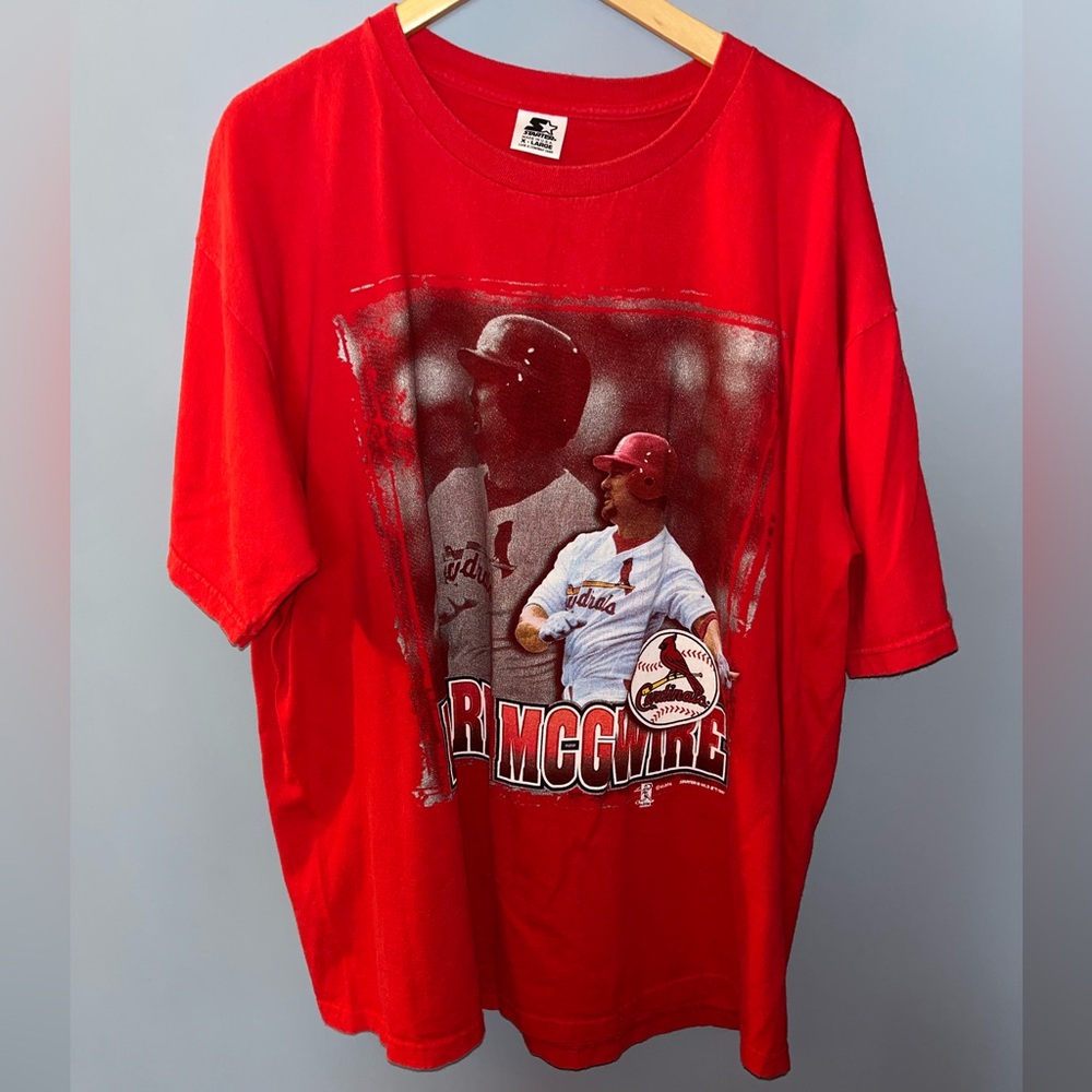 Vintage Mark McGwire Cardinals Starter 1998‎ Shirt